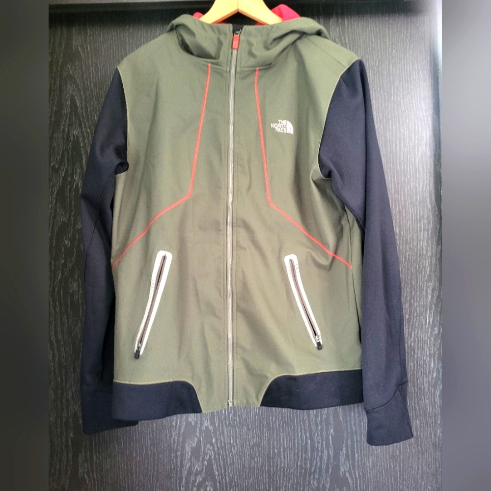 The North Face Green and Black Performance Jacket